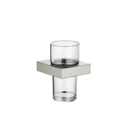 DORNBRACHT Glashalter , Wandmodell SERIENSPEZIFISCH 83400780 Platin gebürstet, 83400780-06, Artikel in Kategorie